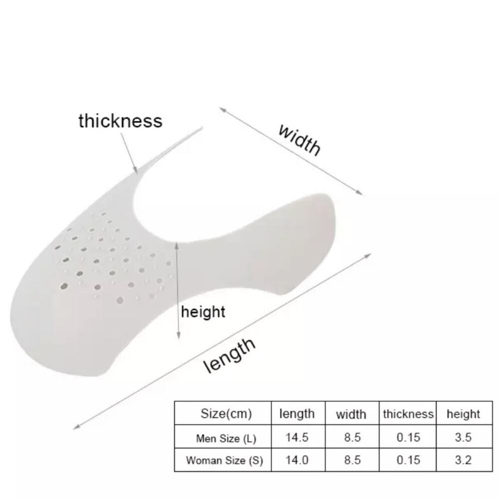 NEW anti crease protector support wrinkle recovery sneakers shoes 2 pairs B116 - Picture 3 of 3